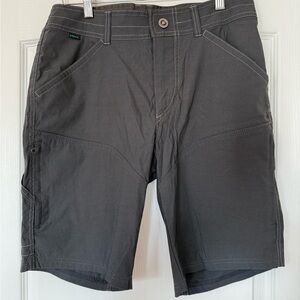 Kuhl Men's Dark Gray Cargo Shorts